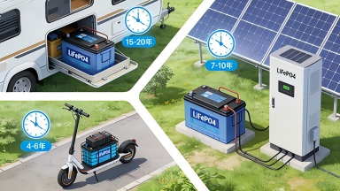 Lebensdauer der Lifepo4-Batterie